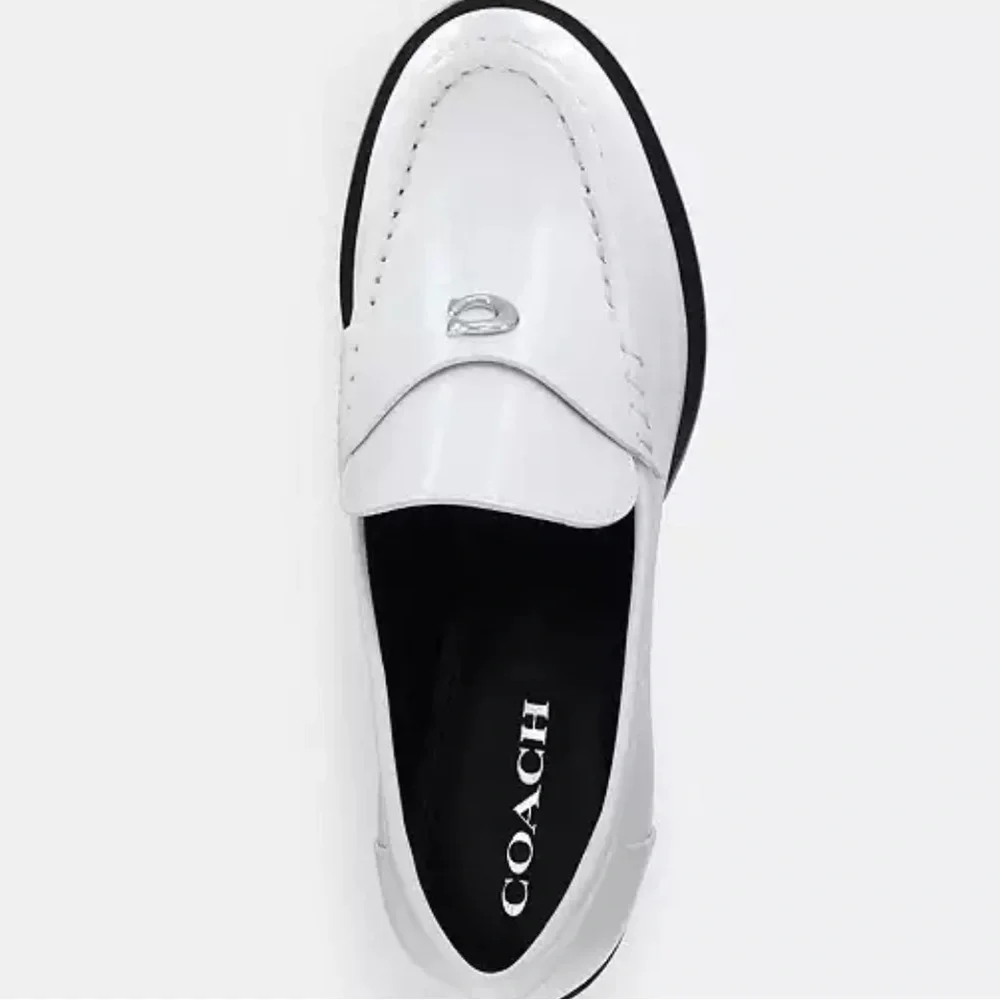 Coach Natalie Loafer in Black/White